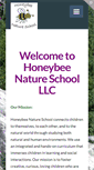 Mobile Screenshot of honeybeenatureschool.com